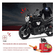 thumbnail image 2 of Alarma Motocicleta Bloqueo Impermeable Freno Discomarca Candado Xtellar Color Rojo, 2 of 3