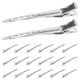 thumbnail image 1 of BRIGHTFUFU 20 pinzas de pico de pato para peluquería, pinzas divisoras para el cabello, horquillas para peinar el cabello, 1 of 7