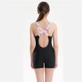 thumbnail image 2 of OGLCCG Girls One Piece Swimsuit Kids Sport Competitive Bathing Suit Teens Athletic School Boyleg Swimming Swimwear 5-15 Years, 2 of 5