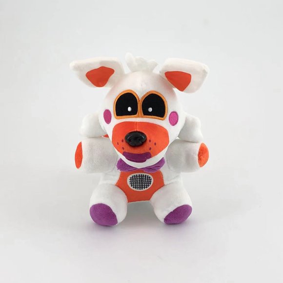 Lolbit Peluche 8 Pouces, Jouets Peluches 5 Nights Freddy, Cadeaux pour Fans