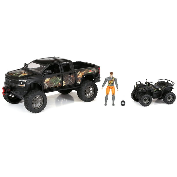 Adventure Force Outdoor Adventure Vehicle Silverado Truck, ATV, Child 3