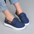 thumbnail image 6 of Bxsruta Boys Spring Summer Slip on Loafers Soft Soled Lightweight Breathable Hook and Loop Casual Shoes, 6 of 8