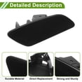 thumbnail image 4 of Unique Bargains Front Bumper Headlight Washer Nozzle Cover Cap No.971807754 Bumper Trim Nozzle Cover for Porsche Panamera 2017-2021 Black Front Right, 4 of 7