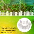 thumbnail image 3 of 12pcs Garden Border Fencing Fence Pannels Landscape Decor Edging Yard Outdoor, 3 of 7