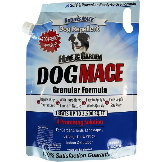 Nature's MACE Dog MACE 6 Lb. Granular Bag Treats 3,500 Sq Ft NoDig