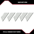 HyperTough 5Pack Utility Knife Blades