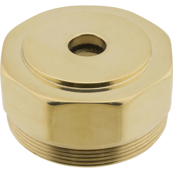 Model T Octagonal Radiator Cap, Brass, Drilled