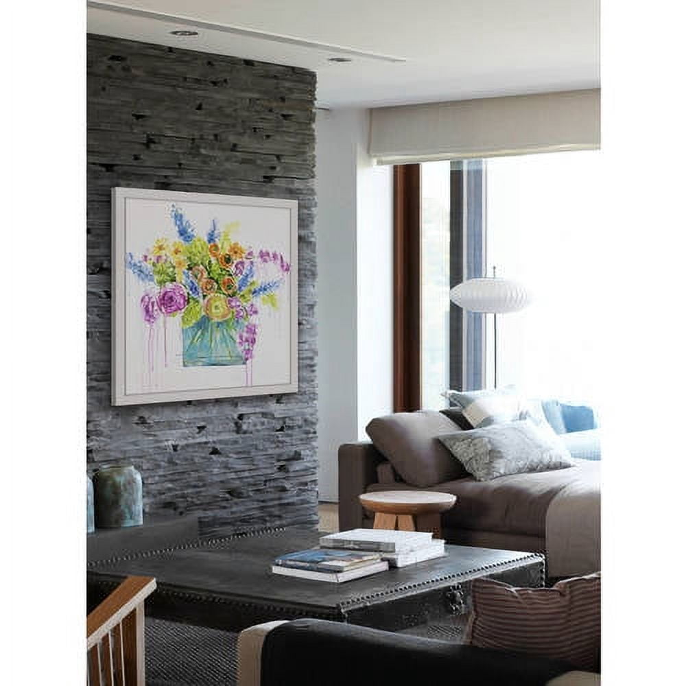 Marmont Hill - "Garden Bloom II" by Julie Joy Framed Painting Print