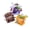 Purple - Iced Wake, variant on Breathing Necklace with Resistance, Wooden Breathe Free Necklace with Flavoured Filters, Only flavor packs