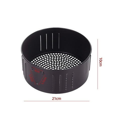 

Yannee Safe Kitchen Roasting Cooking Tool Air Fryer Basket Baking Tray Kitchenware 3.5 L