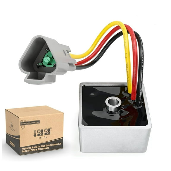 10L0L Golf Cart Voltage Regulator Rectifier for Club Car Precedent 2004-up 4-Cycle Gas Model, Replace OEM # 1025159-01 1028033-01