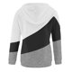thumbnail image 4 of Sudadera con capucha y bolsillos Gibobby Sudaderas con capucha y botones para Mujer Negro S, 4 of 4