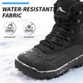 thumbnail image 3 of Ecetana Men's Waterproof Hiking Snow Boots Non-Slip Warm Ankle Boots for Trekking, 3 of 8
