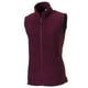 thumbnail image 2 of Russell Europe - Chaleco polar de exterior con cremallera larga para mujer (Vino), 2 of 2