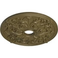 thumbnail image 3 of Ekena Millwork 23 5/8"OD x 3 7/8"ID x 2 1/8"P Jamie Ceiling Medallion (Fits Canopies up to 3 7/8"), Hand-Painted Mississippi Mud, 3 of 6