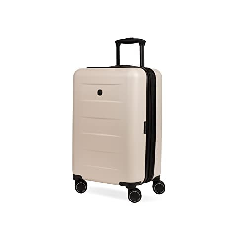 SwissGear 8020 Eclipse Hardside Expandable Luggage with Spinner Wheels - Cream