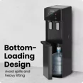 thumbnail image 3 of Iceman Ice Maker & Water Dispenser, Bottom-Loading for 1–5 Gallon Bottles – Black, 3 of 7