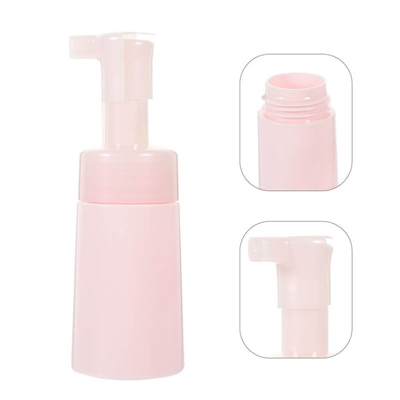 MEIBUTYUP Travel Foaming Soap Dispenser Bottles, Lightweight Compact PET, 100ml, 2-Pack for Liquid Soap and Lotion