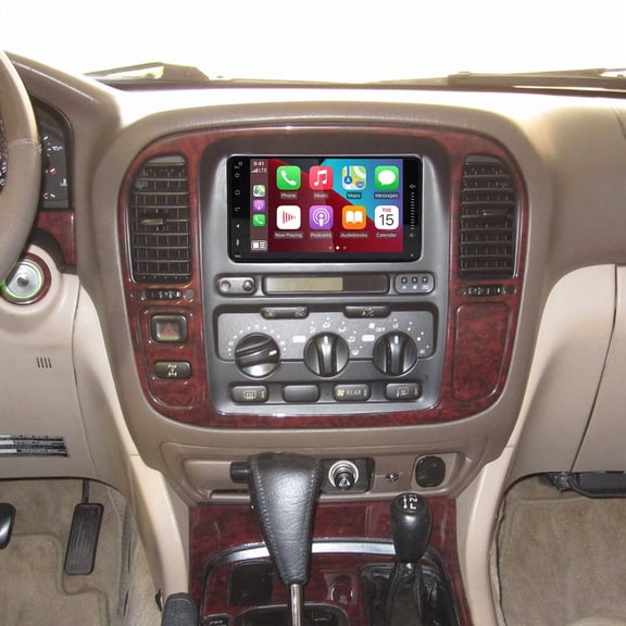 2 64GB Android 15 Car Stereo for TOYOTA LAND CRUISER 1999-2006, 7-Inch with Wireless CarPlay, Android Auto, GPS, SWC, Mirror Link & Backup Camera