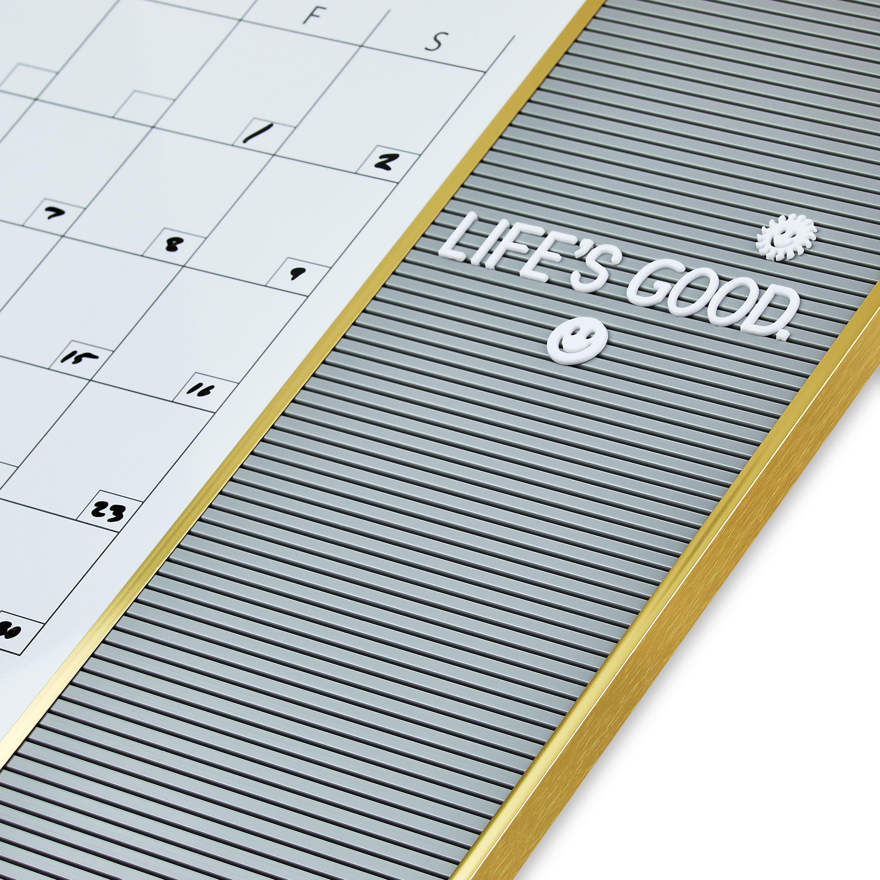 Pen+Gear Magnetic Dry Erase Calendar & Letter Board 17x23 photo 5