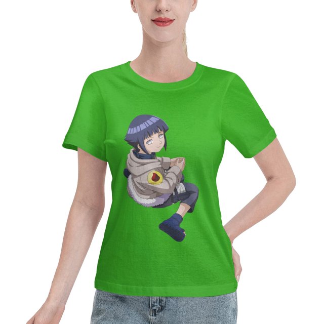 Women's Basic Short Sleeve T-Shirt Naruto Hinata