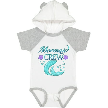 

Inktastic Mermaid Crew Gift Baby Boy or Baby Girl Bodysuit