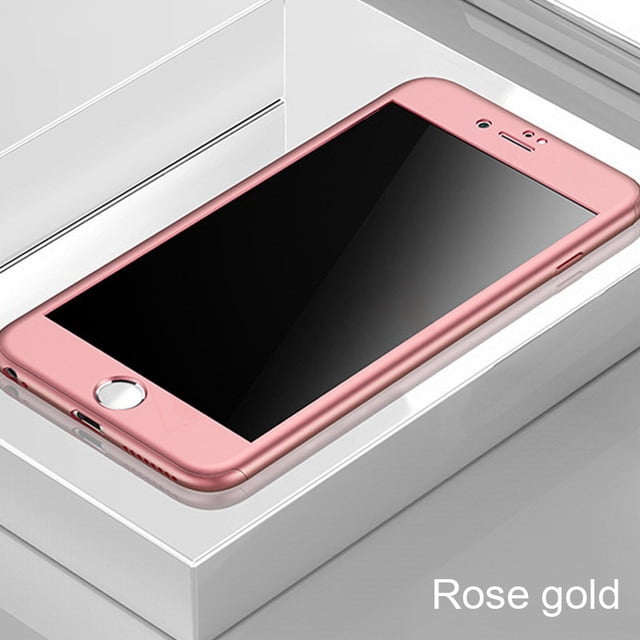 360 funda de teléfono de cobertura completa para iPhone 7 8 6 6s Plus SE 2020 funda protectora para iPhone 11 Pro XS MAX XR 5 5s 7 funda con vidrio Tan Jianjun unisex