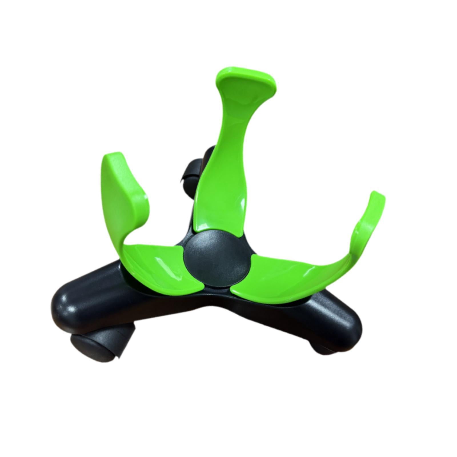 harayaa Low Center Dribbling Sliding Clamp Improve Skills Professional with 360 degree Casters Basketball Training Equipment Flexible Clamp Green