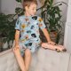 thumbnail image 4 of Balery Elephant Tree Conjunto de Pijama Infantil de Manga Corta con Estampado – Ropa de Dormir de Algodón Suave-Large, 4 of 6