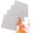thumbnail image 1 of Burner Protector | 4X Cooktop Stove Covers | Heat-Resistant Reusable Hob Protector Anti-Oil Cleaning Pads, Kitchen Gadget For Cooking RV Restaurant Commercial Apartment, 1 of 7
