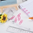 thumbnail image 6 of Uxcell Paper Clips 1.1 Inch Vinyl Coated with Box for Office Home Pink Count 400, 6 of 6