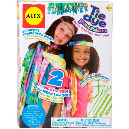 ALEX Toys Do-it-Yourself Wear Tie Dye Fashion Best Friends