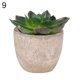 thumbnail image 2 of Gwong Decoración hogareña Flor artificial Suculenta Planta Papel Polp Pot Bonsai Ornament Decoración de jardín Gwong 21041917, 2 of 7
