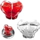 thumbnail image 1 of 2 botones de inodoro con diseño de corazón, botón pulsador de descarga de inodoro de repuesto, accesorio de botón de descarga portátil, herramienta de empuje de agua, 1 of 6