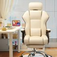 thumbnail image 3 of Ergonomic Computer Office Chair Gaming Boss Comfy Salon Living Room Office Chair Reclining Leather Sillon Oficina Furniture My Lux Decor Round, 3 of 7