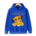 thumbnail image 3 of Sudadera con capucha de El Rey León Simba para niños y niñas, ropa informal de manga larga, de 2 a 14 años, 3 of 5