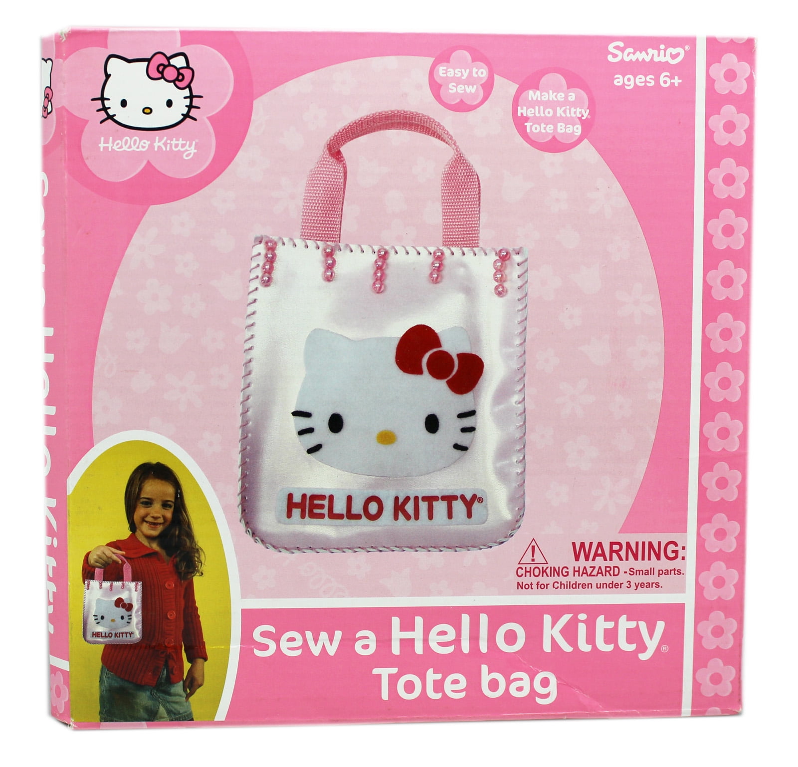 Hello Kitty Sew a Hello Kitty Tote Bag Kids Sewing Project Kit