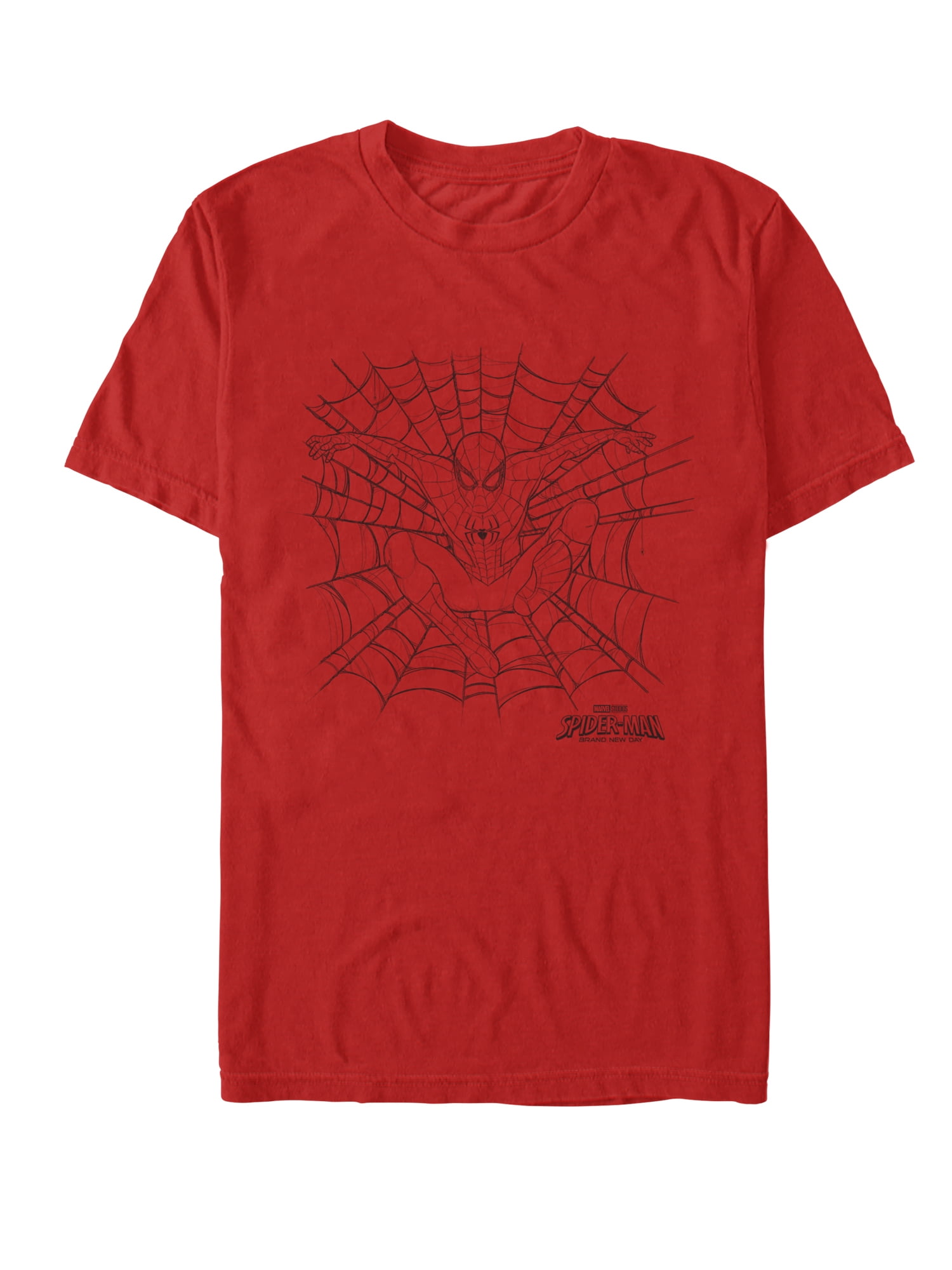 Spider-Man Men's and Big Men's Graphic Tee, Sizes S-3XL