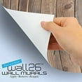 thumbnail image 3 of wall26 - USA, American Flag Painted on Old Wood Plank Background - Removable Wall Mural | Self-Adhesive Large Wallpaper - 100x144 inches, 3 of 6