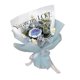 thumbnail image 3 of Ramo de flores de punto, regalo para el día de la madre, flores de ganchillo decorativas terminadas para Azul, 3 of 9