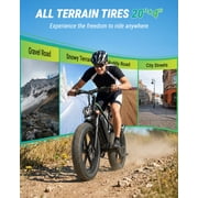 VTOKW Electric Bike for Adults, Peak 1000W Electric Bicycle, 20X4.0 Fat Tire Ebike, 25MPH Mountain Bike, 48V/13AH Battery, 38 Miles Range E Bike for Cycling, 7-Speed E-Bike, Ebike for Adults UL2849