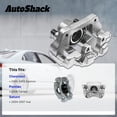 thumbnail image 3 of AutoShack Front Brake Calipers Set of Assembly with Bracket Replacement for 2004-2007 Saturn Vue 2005-2006 Chevrolet Equinox 2006 Pontiac Torrent V6 AWD FWD Driver and Passenger Side BC2900PR, 3 of 5