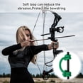 thumbnail image 6 of AME 2 Pieces Archery D Loop Rope 10 Feet Archery Bowstring Serving Thread D Loop Rope Release Material Nocking D Loop Rope String, 6 of 7