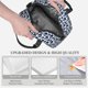 thumbnail image 3 of Balery black Skull white Bolsa de Almuerzo Impresa, Caja de Almuerzo Reutilizable, Bolsa Térmica Aislada para Almuerzo, Bolsa Antiderrames, 3 of 7