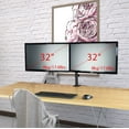 thumbnail image 3 of Boost Industries Universal DM-EX20 Dual Arm Monitor Desktop Mount for Screens 13" to 32", 3 of 8