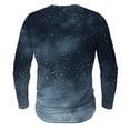 thumbnail image 3 of FAIWAD Plus Size Tops for Men Long Sleeve Button Pullover Casual Slim Comfy Basic Stretch Workout Shirts, 3 of 4