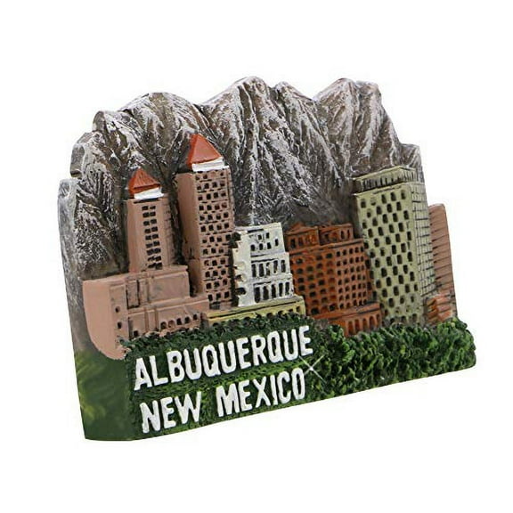 City-Souvenirs Albuquerque Magnet 3D Resin 3 Inches