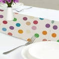 thumbnail image 4 of Yayeee Table Runner 70 inches Long Home Kitchen Dinning Party Decoration, Polka Dot, 4 of 7