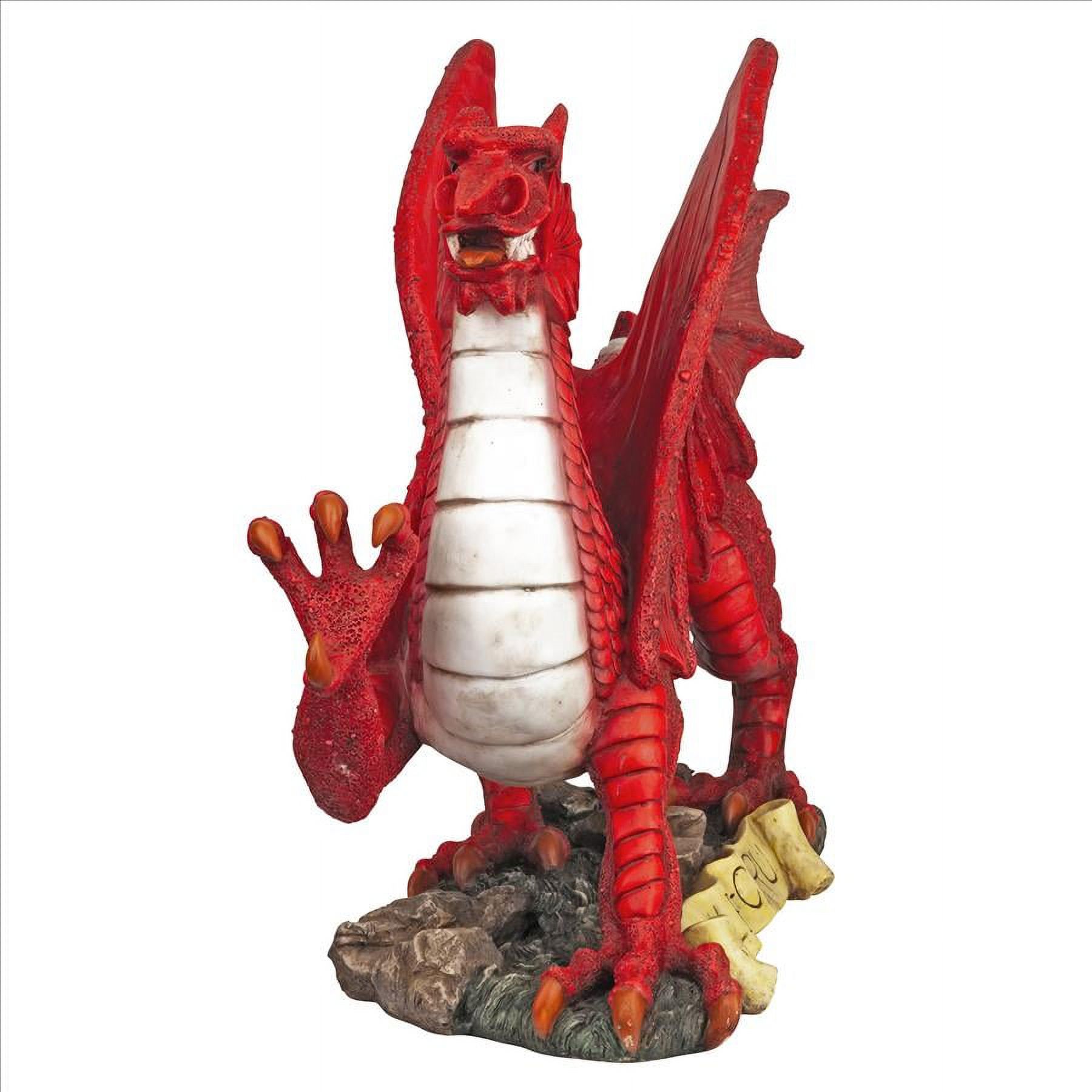 Design Toscano Steampunk Drache Mit Zahnrädern – Bronzefarben, 25,5 Cm, Figur Für Home & Garten
