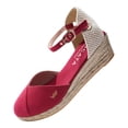 thumbnail image 6 of Pubol Limited Edition Canvas Espadrille Wedges, 6 of 6